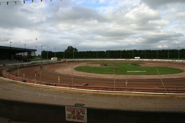 Speedway Track inside of Mildenhall Stadium